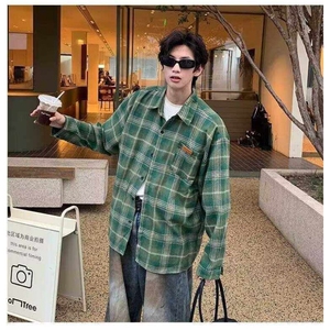 1506A/G30190/P36男生春秋款百搭痞帅衬衣外套1图片