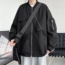 XZ213-JK6622-P88控108港风大码美式vibe高街潮牌立领飞行服夹克，男装夹克，星座213