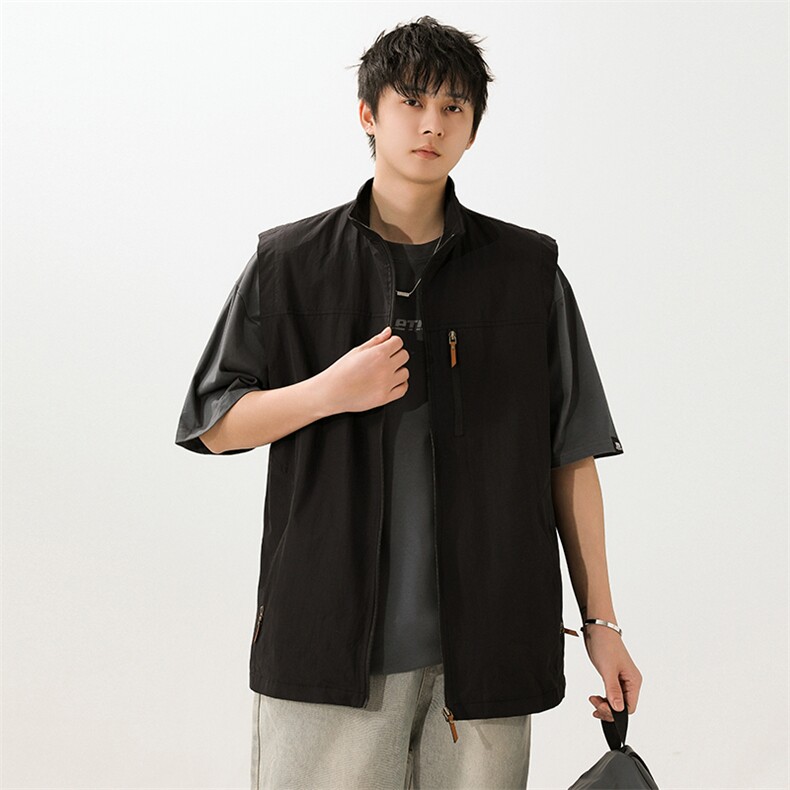 大货已出2026新款男士户外机能工装钓鱼马甲背心坎肩2412-P55,男装背心/马甲,电商A161