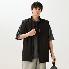 大货已出2026新款男士户外机能工装钓鱼马甲背心坎肩2412-P55，男装背心/马甲，电商A161