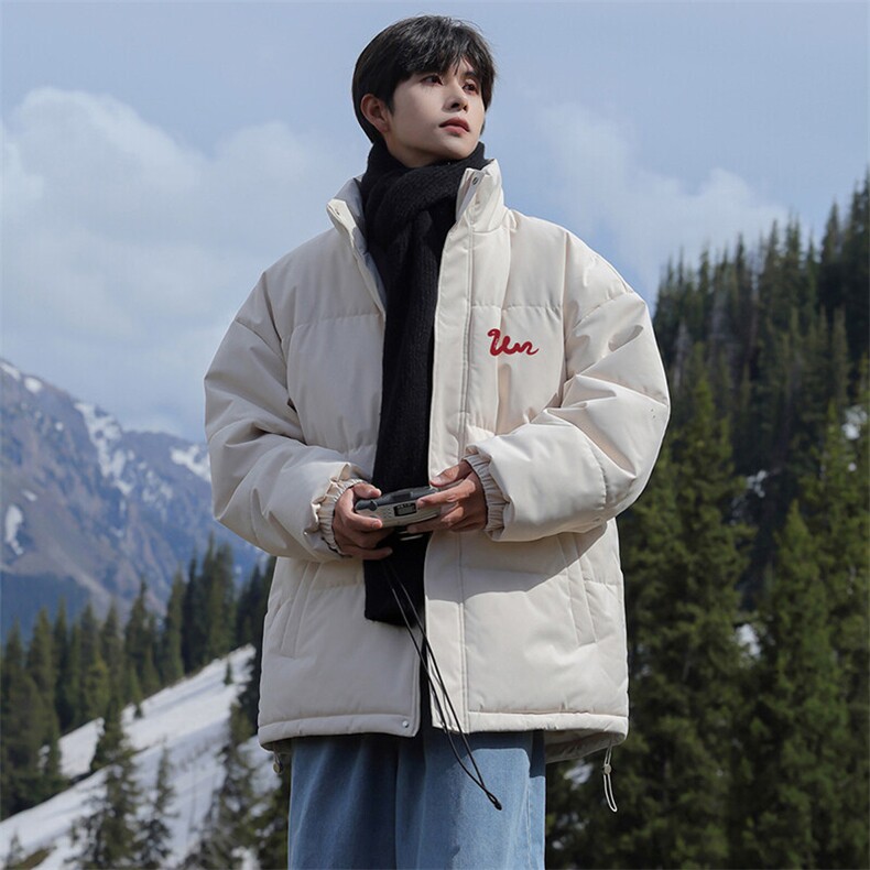 现货抖音得物可供视频冬季三防加厚羽绒棉衣外套面包棉服81152,男装棉衣,电商A486
