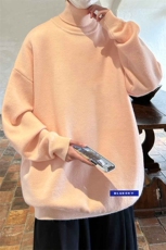 控68高领毛衣男士大码内搭毛线衣男GM45202-P45加绒款-P65，男装针织衫/毛衣，电商A040
