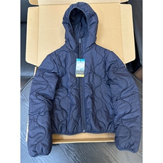 高品气绒服（两面穿）短宽版轻量化连帽棉服棉衣男女A1225-P88，男装棉衣，星座1505