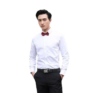 LY8589-C-M P29四季商务衬衫男士修身学院风正装衬衣正装内搭衬衫图片