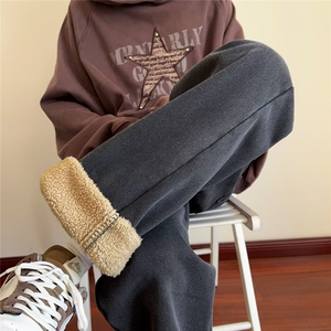 日系工装裤男高街潮牌秋季ins欧美嘻哈运动休闲裤图片