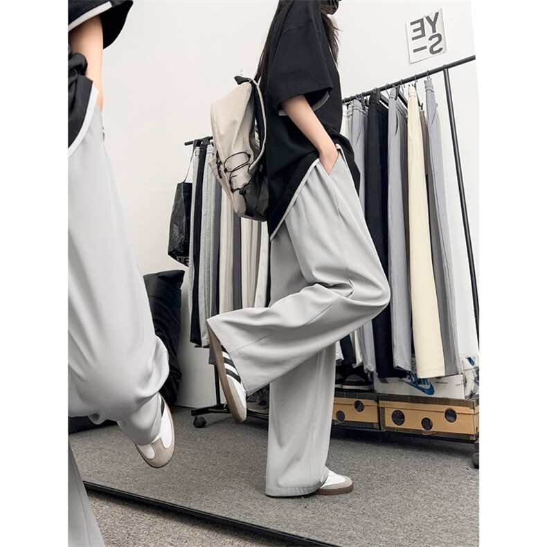 对镜自拍加绒加厚百搭休闲时尚直筒裤1228特批25-加绒特批30,男装休闲裤,星座718-1
