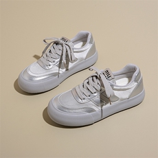 帆布鞋女2024夏季新款学生韩版ins百搭厚底板鞋春秋休闲鞋女，女鞋帆布鞋，电商A223