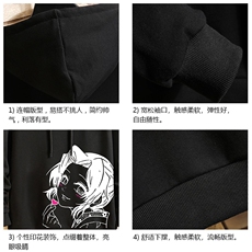 WY2153-P35加绒款-P40纯棉连帽卫衣男大码运动帽衫宽松薄砖墙，男装卫衣，电商A040A