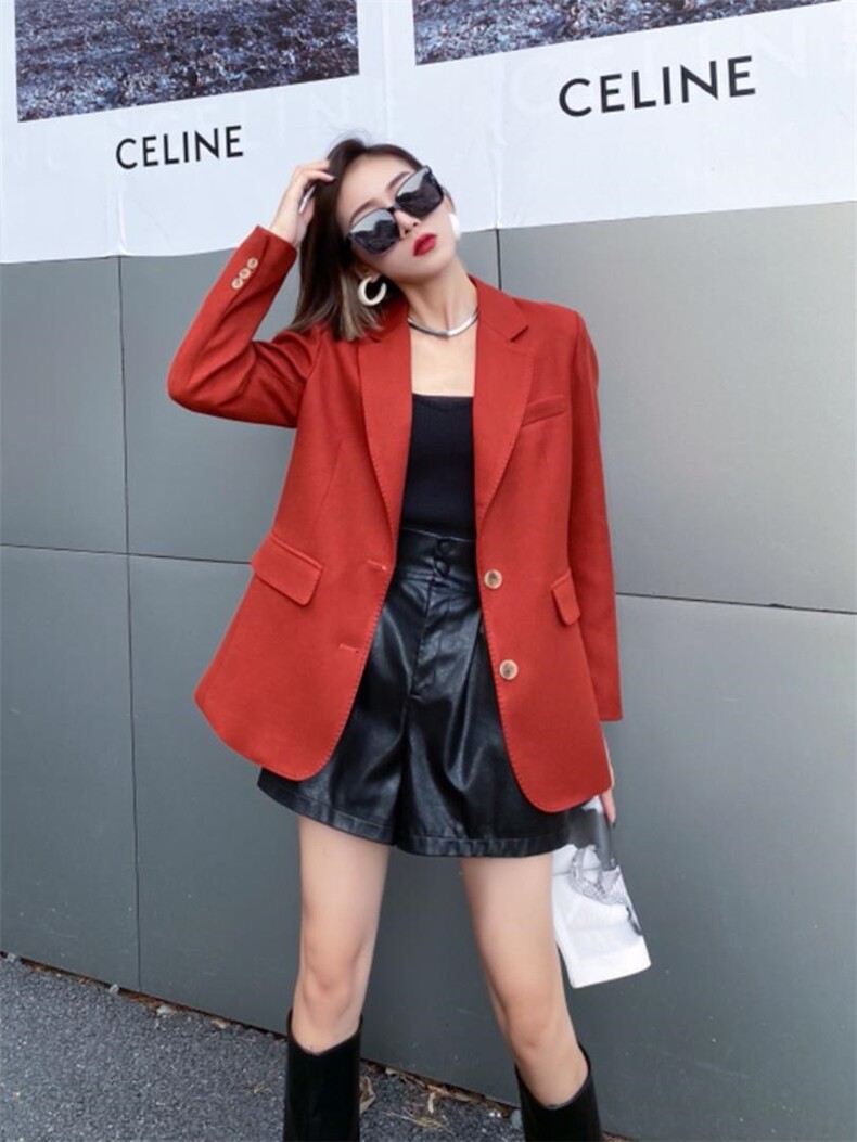 精仿西装外套，女装西装，秋莎明月