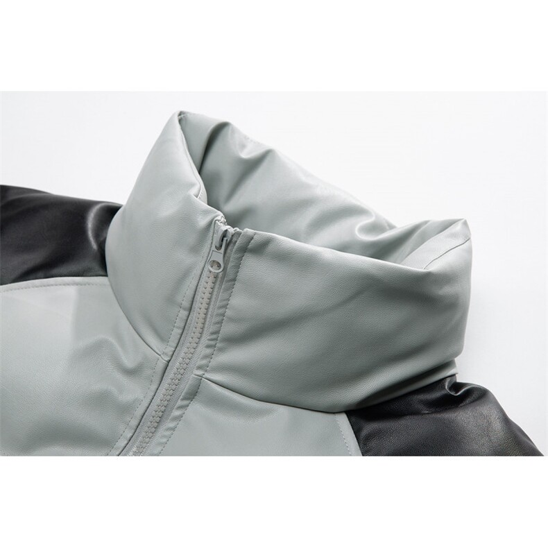 白底新款冬季时尚百搭宽松字母印花潮流棉服外套MY522P85控118,男装棉衣,电商A247-1