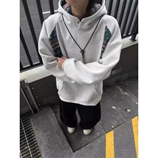 5550-P46新款港风潮流韩版宽松休闲运动连帽卫衣，女装卫衣/绒衫，星座617A-2