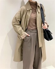 秋款风衣，女装风衣，良布品衣