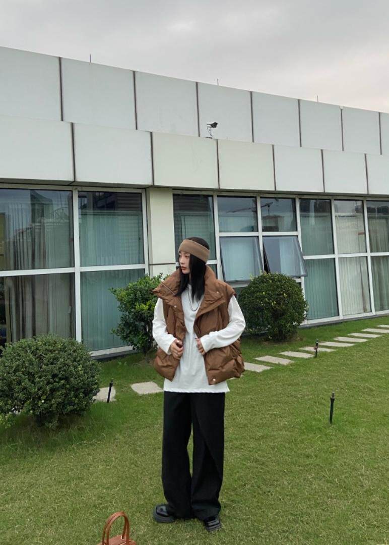 羽绒马甲，女装马甲，LL+