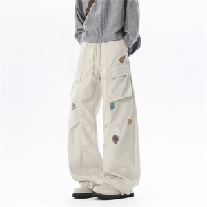 现货 冬季加厚呢料宽松休闲工装裤A337-S209-特P58控108图片