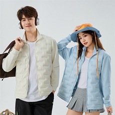 新款90绒子轻薄情侣装羽绒服秋冬男女款秋款轻薄羽绒服外套，男装羽绒服，钱塘723