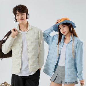 新款90绒子轻薄情侣装羽绒服秋冬男女款秋款轻薄羽绒服外套图片