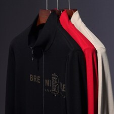 运动套装男春秋季2023新款长袖开衫中年休闲运动服宽松卫衣两件套，男装休闲套装，电商B212（原钱塘6029）