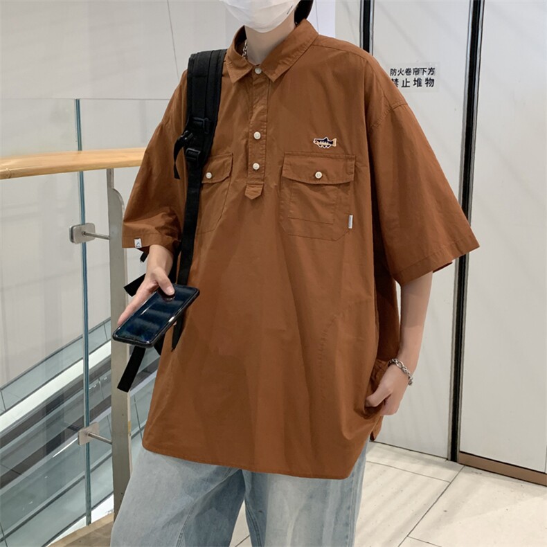 polo衫男生短袖t恤潮流学生百搭半袖夏季青少年体恤PL0191-P38,男装Polo衫,星座308B-1