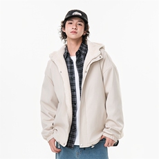 秋冬连帽加绒加厚保暖休闲痞帅棉衣情侣外套MY8910特批P75，男装棉衣，电商A247