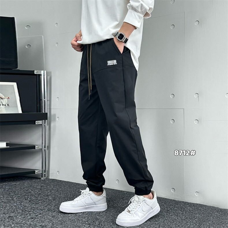 早秋休闲男长裤工装刺绣束脚裤A329-K8712-P58,男装工装外套,电商A329