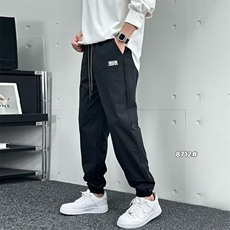 早秋休闲男长裤工装刺绣束脚裤A329-K8712-P58，男装工装外套，电商A329