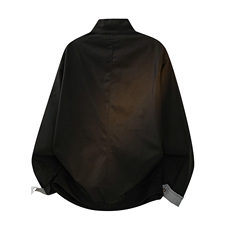 春季复古立领刺绣外套男千鸟格休闲夹克J9901P70，男装夹克，电商C323