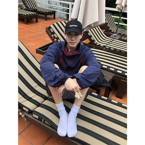 网图有货 蝉翼 原版做法 网布拼接防晒衣轻薄骑行服男女 A687-P55图片