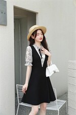 2022夏季新款韩版修身连衣裙,女装连衣裙,衣佳佰分(1F)