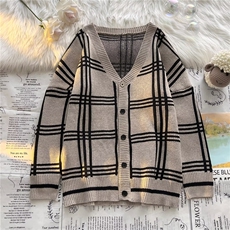 潮流男V领休闲秋季长袖潮毛衣针织衫套头新款宽松型MY707P44，男装针织衫/毛衣，星座1013-5