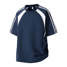 美式运动球服短袖男夏季潮牌重磅纯棉宽松休闲凉感t恤HH5713-P25，男装T恤，星座1206（原A206）