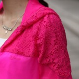 时尚蕾丝拼接女士防晒衣轻薄透气显瘦百搭夏季必备单品，女装防晒衣，凯瑟曼