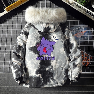 MC49087-P135 日系潮衣男大码派克服男工装服外套袄图片