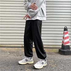 夏季2021束脚裤男港风宽松潮流纯色休闲长裤潮流工装裤K1356-P28，男装休闲裤，星座512-4