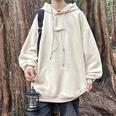 高品质秋款男连帽卫衣工装织带夹克抽绳休闲外套WY017P38，男装卫衣，星座1013-1
