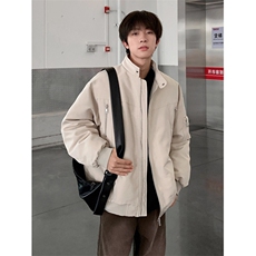 哈灵顿立领棉服男冬季宽松美式复古男生飞行棉衣外套MY082，男装棉衣，星座1116A（原606A-3）