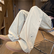抖音品质秋季新款机能户外排扣宽松冲锋裤B315-K839-特p35控68，男装休闲裤，电商B315