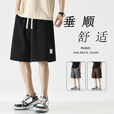 夏季华棉短裤舒适休闲透气百搭抗皱清爽垂顺XD1719-特批35，男装休闲裤，星座718