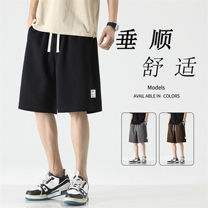 夏季华棉短裤舒适休闲透气百搭抗皱清爽垂顺  XD1719-特批35图片