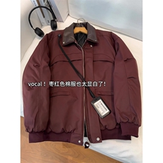 拼皮休闲铆钉棉衣外套D328-MY999-P105特，男装棉衣，电商D328