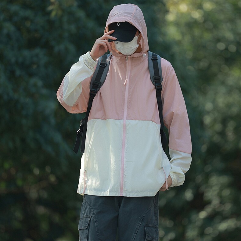 防晒指数UPF50+报告防晒服男外套防晒衣HD045-7705-P45控76,男装防晒衣,星座914-4