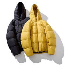 男士短款连帽设计感羽绒服外套D213-SW211-P450，男装羽绒服，电商D213