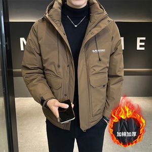 加棉加厚冲锋衣工装连帽夹克男士休闲外套 DS-A329-JR2328-P125图片