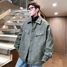 三合一加绒加厚皮棉衣男冬季翻领棉服扣子棉袄A266-PYT0091-P135，男装棉衣，电商A266