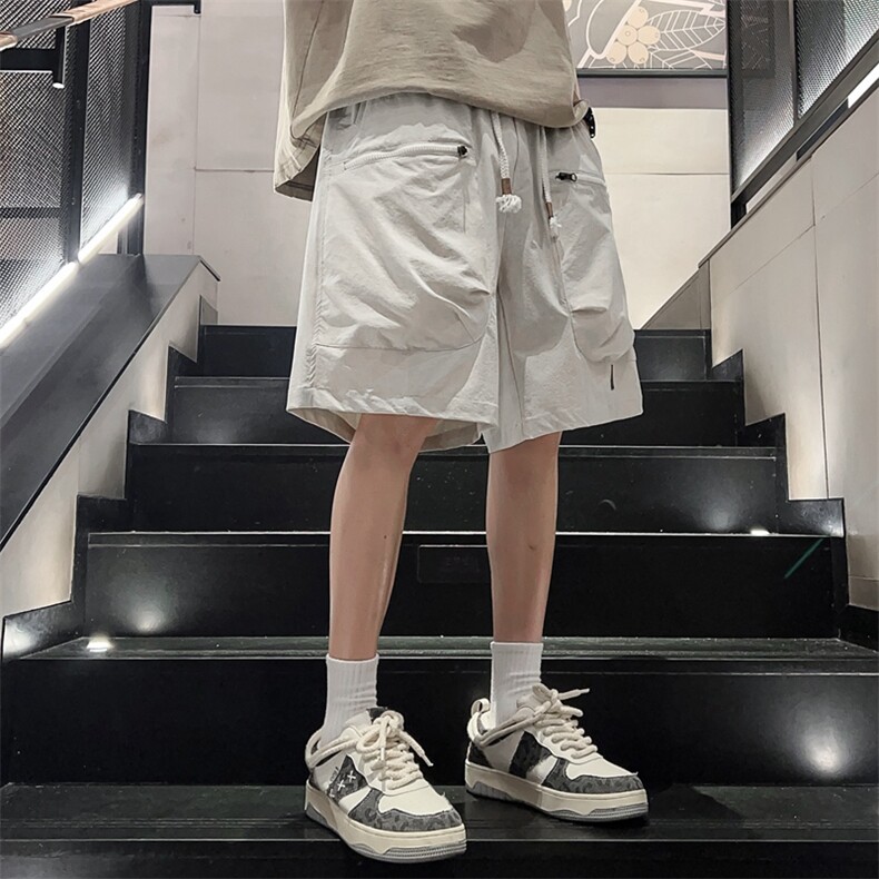 工装短裤男夏季薄款2025新款运动休闲男士五分裤A406K606特P38,男装牛仔裤,星座309（原A406）