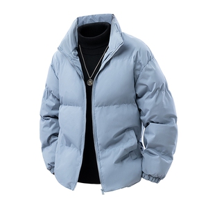 得物二开跑量棉衣休闲加厚棉服男女同款情侣纯色面包服218-35图片