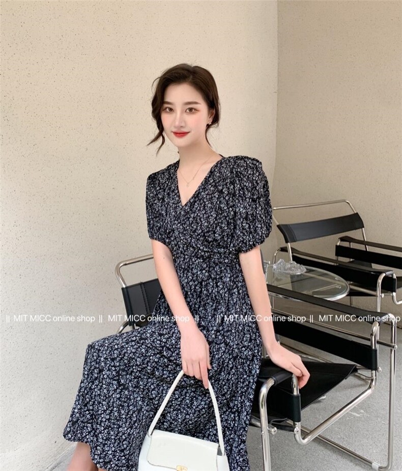 碎花连衣裙，女装连衣裙，Mit Micc