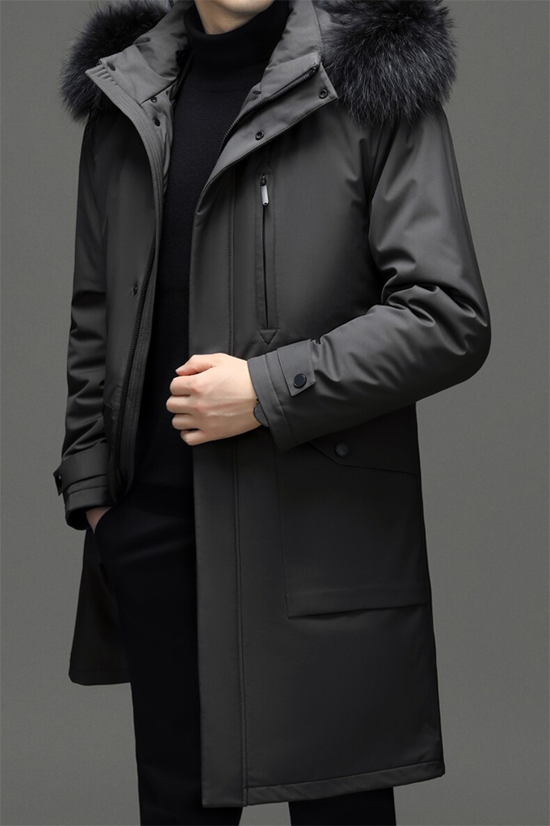 XLALW92309秋冬新款2023年男士休闲羽绒服加厚保暖夹克外套P460,男装羽绒服,电商B360
