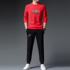 CA9830钱塘2020-2秋冬季新款时尚休闲帅气中青年男士套P160，男装休闲套装，钱塘207-2