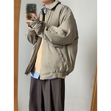2025日系复古夹棉夹克男宽松时尚外套加厚工装棉服棉衣，男装夹克，四季星座505