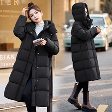 2024冬装新款时尚潮流中长款羽绒服，女装羽绒服，曼琳思菲